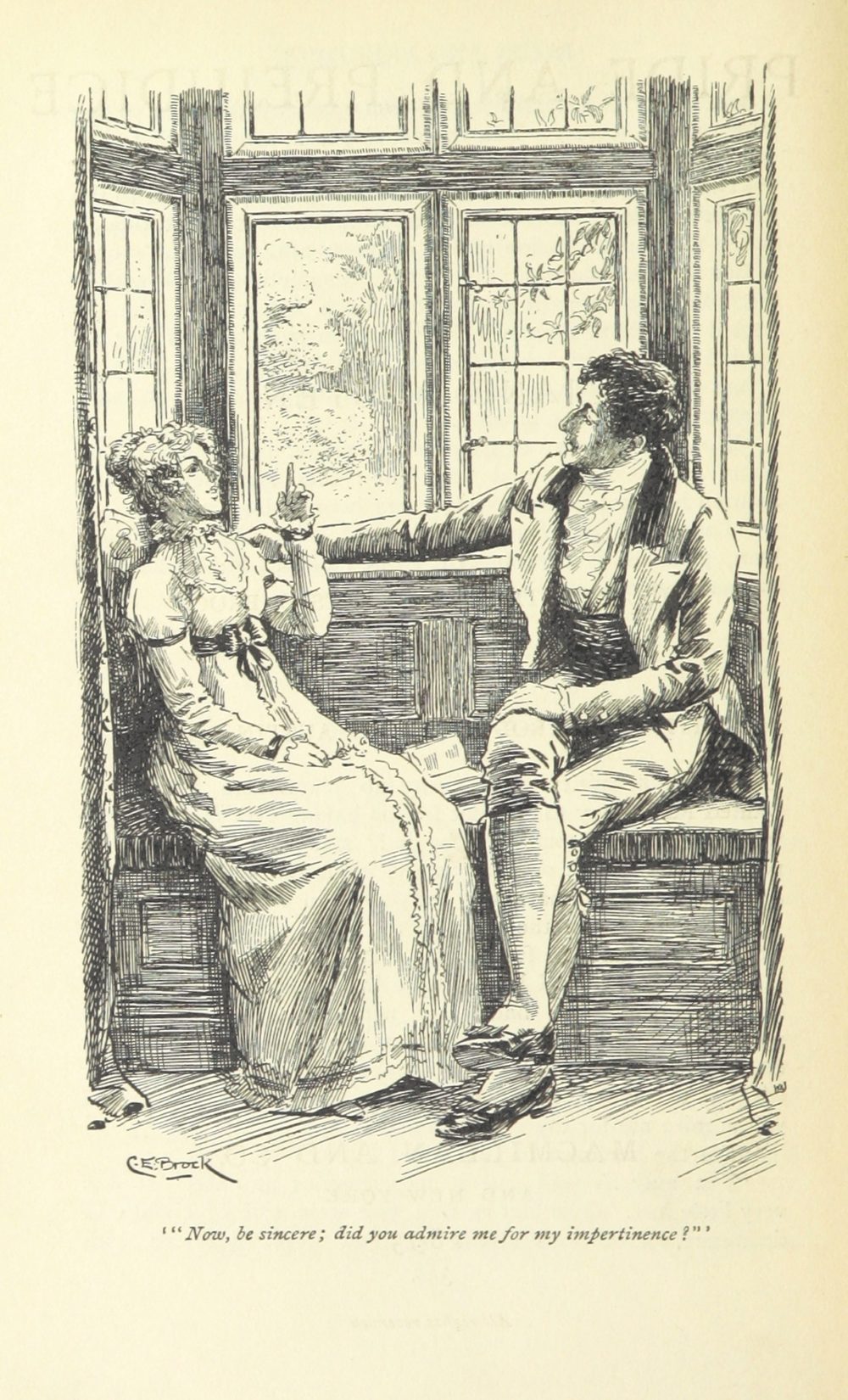 Jane Austen Pride and Prejudice (Illustrations by Brock)